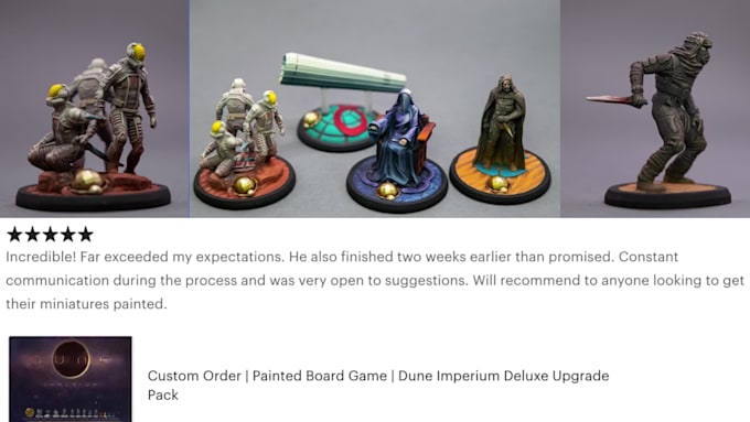 paint incredible miniatures for you