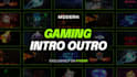 do gaming, stream, youtube intro outro video for you