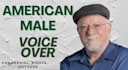 record an  american male voiceover