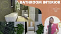 provide bathroom design 3d model interior