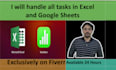 work custom excel spreadsheet formulas, power query, assignment, expense tracker
