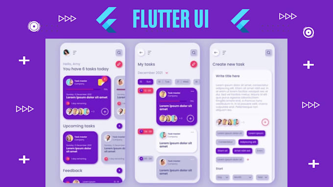 Design awesome ui in flutter by Waheedhaans | Fiverr