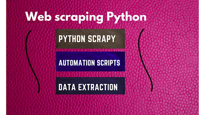 do full stack web scraping using python scrapy, beautifulsoup, playwright