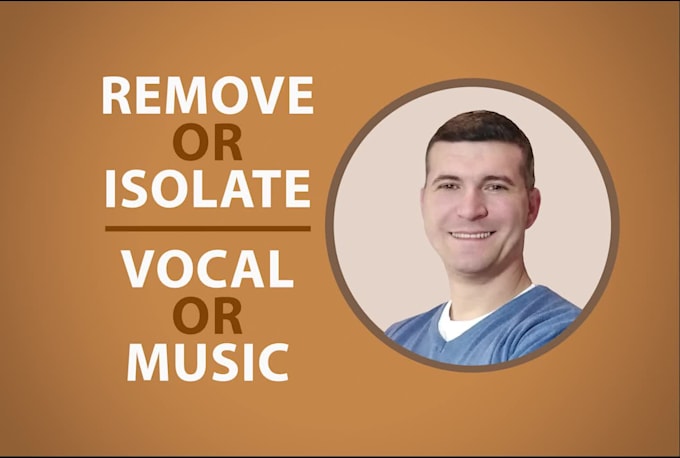 remove or isolate vocal or music, make acapella or karaoke
