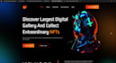 design exclusive nft crypto website uxui design