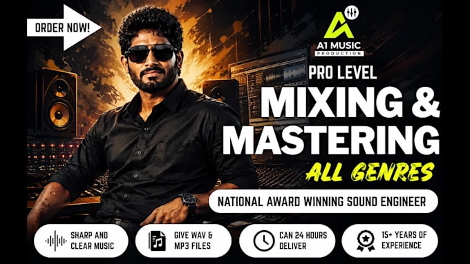 mix and master your song for professional release