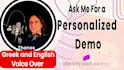 voice over elearning in greek or english