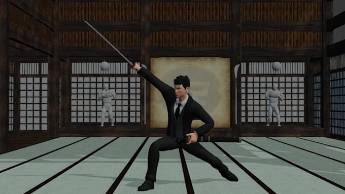 create game character animation