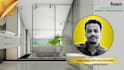 design modern bathroom and render