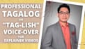 be your filipino explainer, elearning, and educational voice