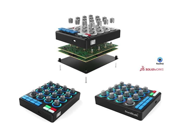 design 3d printed enclosure for electronics, pcb casing cad