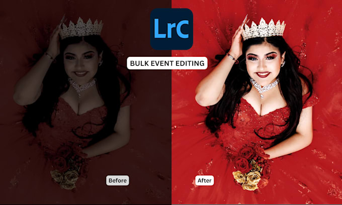 edit large batches of photos in lightroom professionally