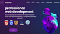 build your website as a full stack web developer, frontend and backend
