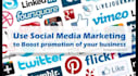 completely social media set up