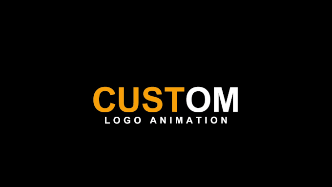 create a perfect custom logo animation motion graphics