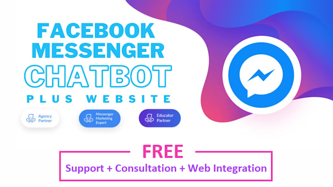 create facebook messenger chatbot website chat bot  manychat web chatbot