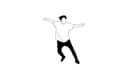 create 2d line art animation, hand drawn