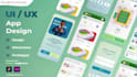 design modern and professional mobile app UI UX design