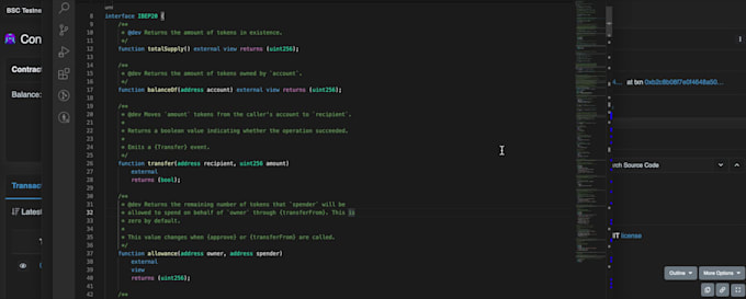 create smart contracts and tokens on robinhood ethereum binance
