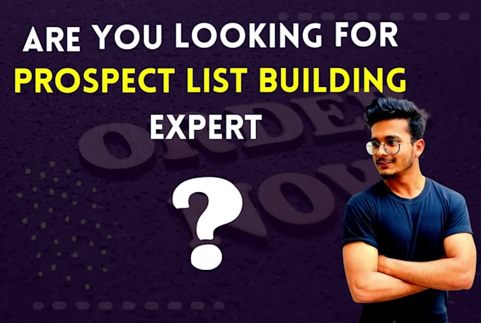 do prospect list building, email listing