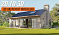 make 3d model rendering, 3d exterior house design for you