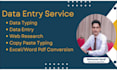 do fastest manual data typing, data input, correction data entry