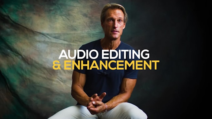 edit, remove noise, enhance, and restore your audio file