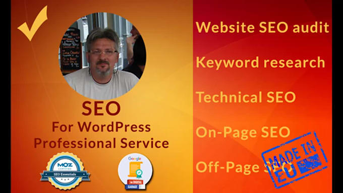 do SEO wordpress full professional service