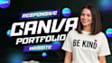 design, redesign stunning canva ugc portfolio website or landing page