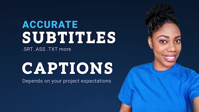subtitle and transcribe your videos in english
