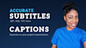 subtitle and transcribe your videos in english