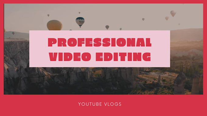 do travel video editing for youtube vlogs with thumbnails
