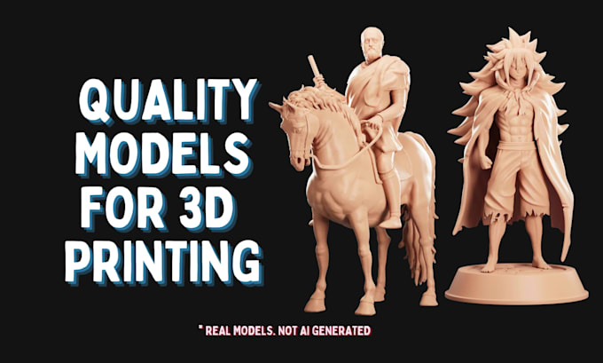 sculpt high quality 3d model for 3d printing