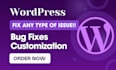 fix wordpress issues, fix wordpress errors, woocommerce fix, wordpress bug fix