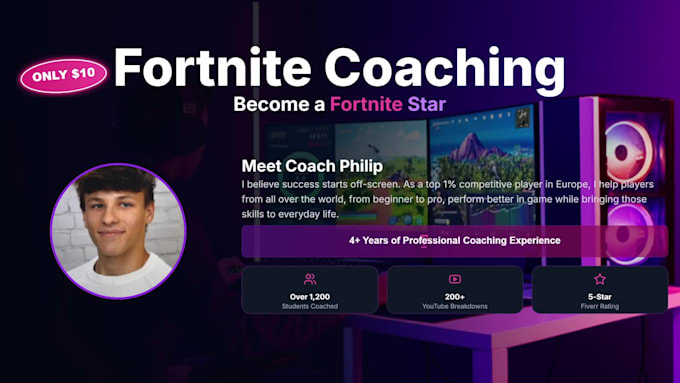 be the only fortnite coach you will ever need