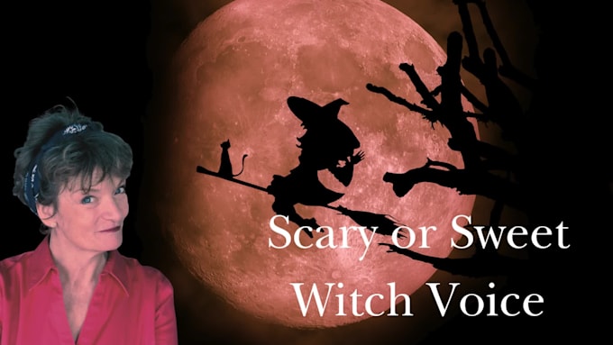be the voice of your witch for video games etc
