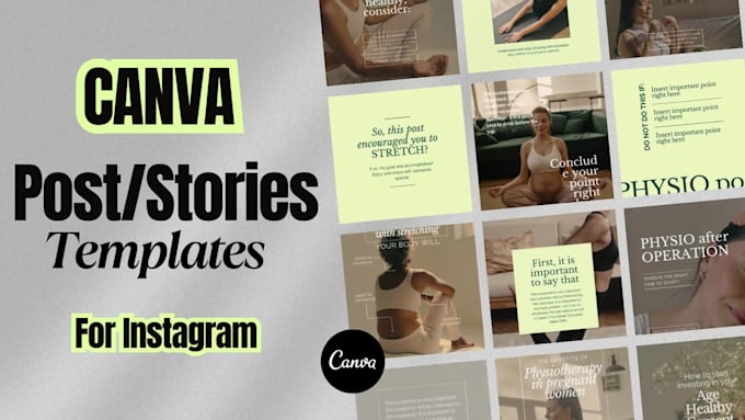 design aesthetic canva templates for modern brand identities