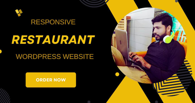design restaurant website in wordpress  with online ordering