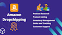 manage walmart to amazon dropshipping stores a to z as a virtual assistant