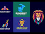 design a premium geometric or polygonal logo