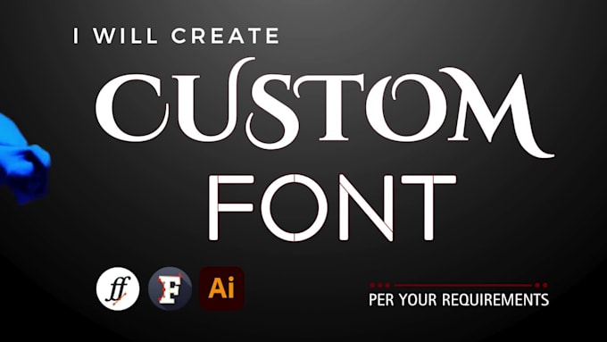 create custom font and otf ttf files for your project