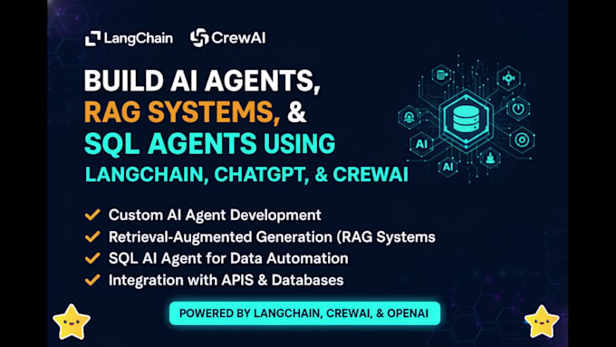 develop ai chatbot, sql agent with chatgpt llm openai langchain pincone