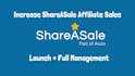 be your shareasale affiliate manager to increase sales
