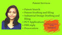 do search, draft and filing of utility patent for indian patent office