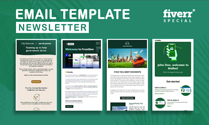design urgent responsive HTML email template or newsletter design within 6 hours