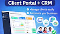 build a portal to manage clients, employees, and automate your business