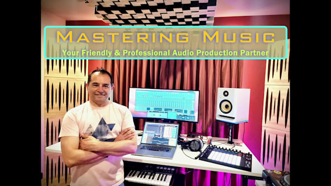master your song to high quality audio, track mastering