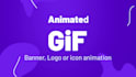 make an animated GIF on a transparent background