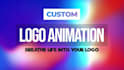 edit the template after effects or make a logo animation