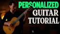 record a step by step guitar tutorial of any song